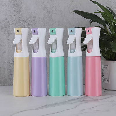 Botella continua del espray de Misty Trigger Sprayer Bottle 200ml 300ml del agua de la niebla fina plástica del pelo