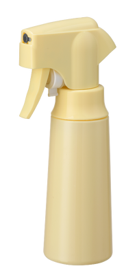 Buen precio Botella de pulverización continua para el cabello de salón de belleza 300 ml de niebla fina PET plástico vacío botella de agua de peinado recargable en línea
