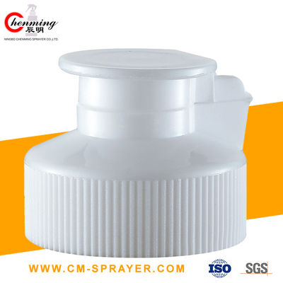 Good price 38-400 24/410 falda acanalada redonda del hilo blanco de Flip Top Caps Child Resistant 24m m 38m m se articuló en línea